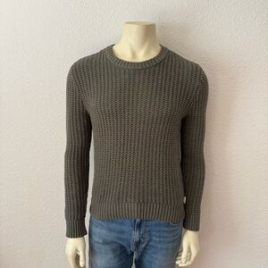 Hollister Waffle Knit Crew Neck Long Sleeve Sweater Men’s Size S